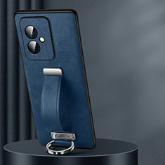 Coque Luxe Cuir Housse Etui LD1 pour Huawei Honor 100 5G Bleu