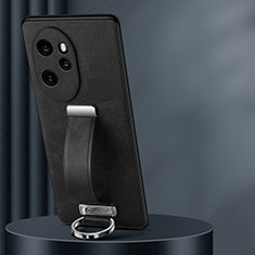 Coque Luxe Cuir Housse Etui LD1 pour Huawei Honor 100 Pro 5G Noir