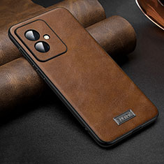 Coque Luxe Cuir Housse Etui LD2 pour Huawei Honor 100 5G Marron