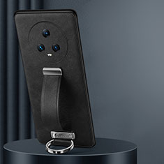 Coque Luxe Cuir Housse Etui LD3 pour Huawei Honor Magic5 5G Noir