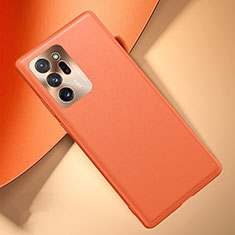Coque Luxe Cuir Housse Etui N01 pour Samsung Galaxy Note 20 Ultra 5G Orange