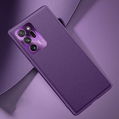 Coque Luxe Cuir Housse Etui N01 pour Samsung Galaxy Note 20 Ultra 5G Violet