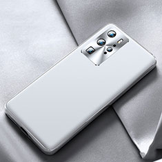 Coque Luxe Cuir Housse Etui N07 pour Huawei P40 Pro Blanc