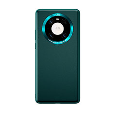 Coque Luxe Cuir Housse Etui pour Huawei Mate 40 Cyan