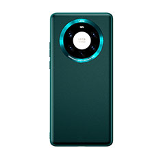 Coque Luxe Cuir Housse Etui pour Huawei Mate 40 Pro+ Plus Cyan