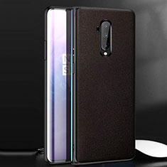 Coque Luxe Cuir Housse Etui pour OnePlus 7T Pro 5G Marron