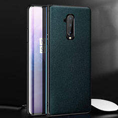 Coque Luxe Cuir Housse Etui pour OnePlus 7T Pro 5G Vert