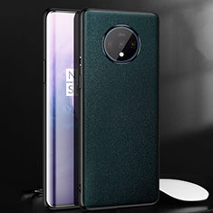 Coque Luxe Cuir Housse Etui pour OnePlus 7T Vert