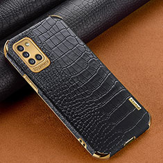 Coque Luxe Cuir Housse Etui pour Samsung Galaxy A31 Noir