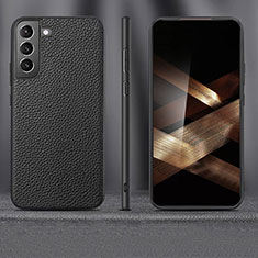 Coque Luxe Cuir Housse Etui pour Samsung Galaxy S24 5G Noir