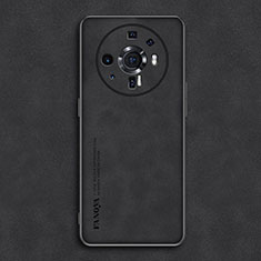 Coque Luxe Cuir Housse Etui pour Xiaomi Mi 12 Ultra 5G Noir