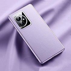 Coque Luxe Cuir Housse Etui QK1 pour Huawei Honor 100 5G Violet