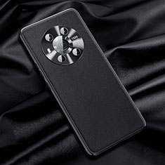 Coque Luxe Cuir Housse Etui QK1 pour Huawei Honor Magic3 5G Noir