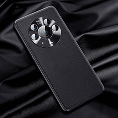 Coque Luxe Cuir Housse Etui QK1 pour Huawei Honor Magic3 Pro+ Plus 5G Noir