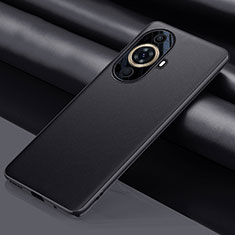 Coque Luxe Cuir Housse Etui QK1 pour Huawei Nova 11 Pro Noir