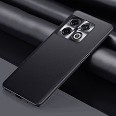 Coque Luxe Cuir Housse Etui QK1 pour OnePlus 10 Pro 5G Noir
