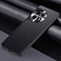 Coque Luxe Cuir Housse Etui QK1 pour OnePlus 11R 5G Noir