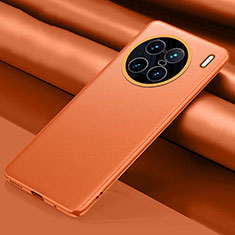 Coque Luxe Cuir Housse Etui QK1 pour Vivo X90 Pro+ Plus 5G Orange