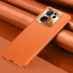 Coque Luxe Cuir Housse Etui QK1 pour Xiaomi Mi 13T 5G Orange