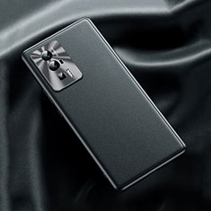 Coque Luxe Cuir Housse Etui QK1 pour Xiaomi Poco F5 Pro 5G Noir