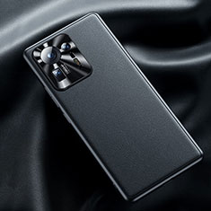 Coque Luxe Cuir Housse Etui QK2 pour Xiaomi Mi Mix 4 5G Noir