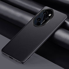 Coque Luxe Cuir Housse Etui QK3 pour Huawei Honor 100 Pro 5G Noir