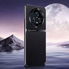 Coque Luxe Cuir Housse Etui QK4 pour Huawei Honor Magic5 5G Noir