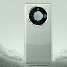 Coque Luxe Cuir Housse Etui QK5 pour Huawei Mate 60 Pro Pastel Vert