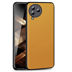 Coque Luxe Cuir Housse Etui QK5 pour Xiaomi Civi 3 5G Orange