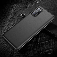 Coque Luxe Cuir Housse Etui R01 pour Huawei Honor V30 5G Noir