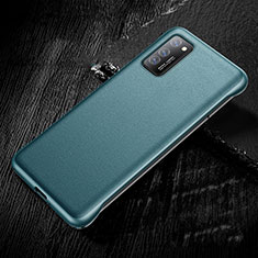 Coque Luxe Cuir Housse Etui R01 pour Huawei Honor View 30 Pro 5G Cyan