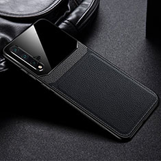 Coque Luxe Cuir Housse Etui R01 pour Huawei Nova 5T Noir