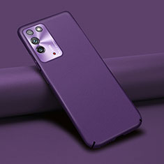 Coque Luxe Cuir Housse Etui R02 pour Huawei Honor X10 5G Violet
