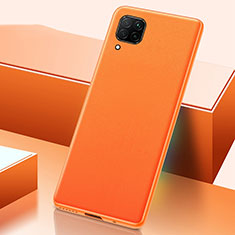 Coque Luxe Cuir Housse Etui R02 pour Huawei Nova 6 SE Orange