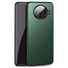Coque Luxe Cuir Housse Etui R02 pour Oppo Ace2 Vert