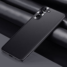 Coque Luxe Cuir Housse Etui R02 pour Samsung Galaxy S21 5G Noir