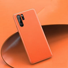 Coque Luxe Cuir Housse Etui R03 pour Huawei P30 Pro New Edition Orange