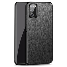 Coque Luxe Cuir Housse Etui R03 pour Samsung Galaxy Note 20 5G Noir