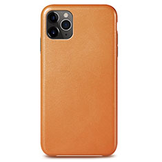 Coque Luxe Cuir Housse Etui R05 pour Apple iPhone 11 Pro Orange