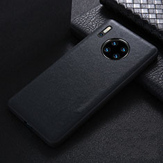 Coque Luxe Cuir Housse Etui R05 pour Huawei Mate 30 Pro 5G Noir