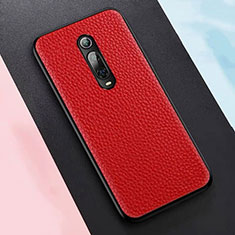 Coque Luxe Cuir Housse Etui R05 pour Xiaomi Mi 9T Pro Rouge