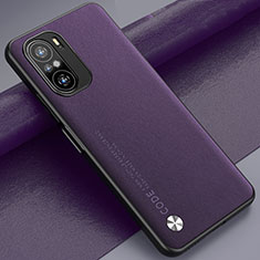 Coque Luxe Cuir Housse Etui S01 pour Xiaomi Mi 11X 5G Violet