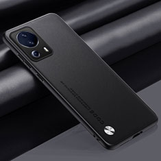 Coque Luxe Cuir Housse Etui S01 pour Xiaomi Mi 12 Lite NE 5G Noir