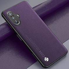 Coque Luxe Cuir Housse Etui S01 pour Xiaomi Poco F3 GT 5G Violet