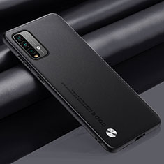 Coque Luxe Cuir Housse Etui S01 pour Xiaomi Redmi 9T 4G Noir