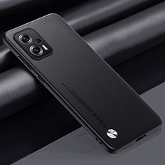 Coque Luxe Cuir Housse Etui S01 pour Xiaomi Redmi Note 11T Pro 5G Noir
