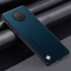 Coque Luxe Cuir Housse Etui S01 pour Xiaomi Redmi Note 9T 5G Vert