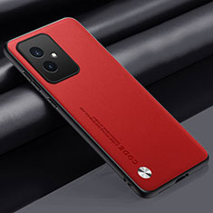Coque Luxe Cuir Housse Etui S02 pour Huawei Honor 100 5G Rouge
