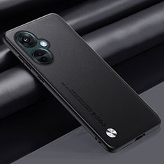 Coque Luxe Cuir Housse Etui S02 pour OnePlus Nord CE 3 5G Noir