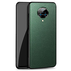 Coque Luxe Cuir Housse Etui S02 pour Vivo Nex 3 5G Vert